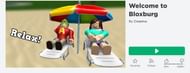 The Welcome to Bloxburg game on Roblox. (Image via Roblox)
